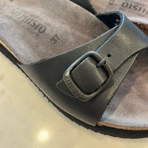 Mephisto Mabel Slide Sandals 37 - Picture 6 of 9